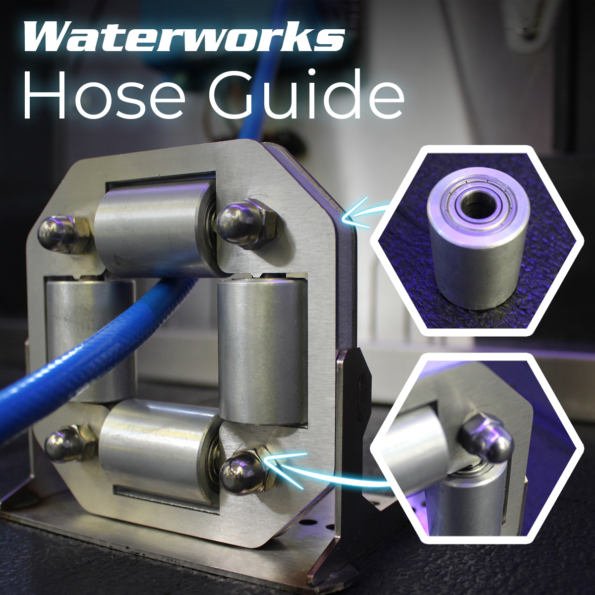 HD Hose Roller Guide  Window Cleaning Systems - Window Cleaning