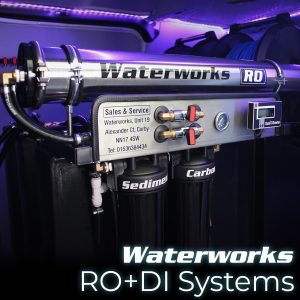 1 Man 500L RO+DI System with Electric Reel