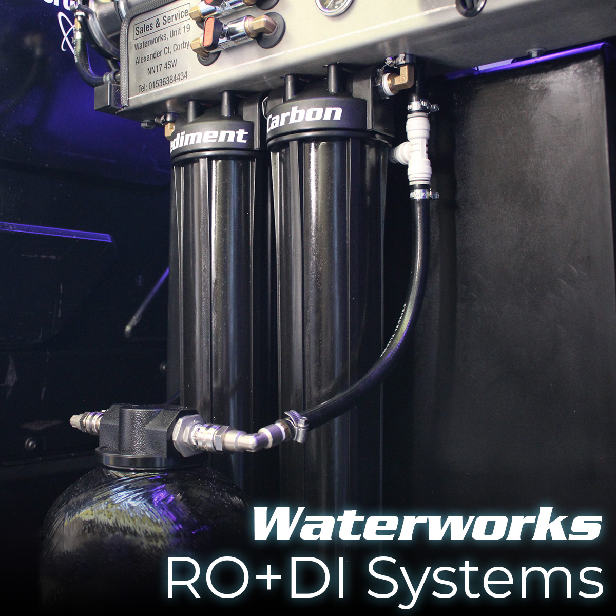 1 Man 700L RO+DI System with Electric Reel