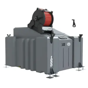1 Man 1000L Window Cleaning Pole System (Delivery) with Manual Reel