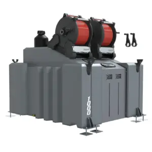 2 Man 1000L Buy Window Cleaning System (DI) with Manual Reels