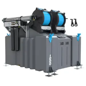 2 Man 1000L Window Cleaning Pole System (RO) with Manual Reels
