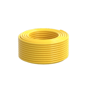 Yellow Premium Microbore Hose 6.3mm x 100M