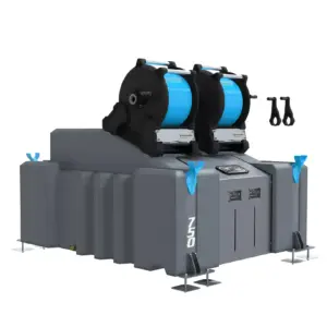2 Man 1000L Water Fed Pole System (RO) with Electric Reels