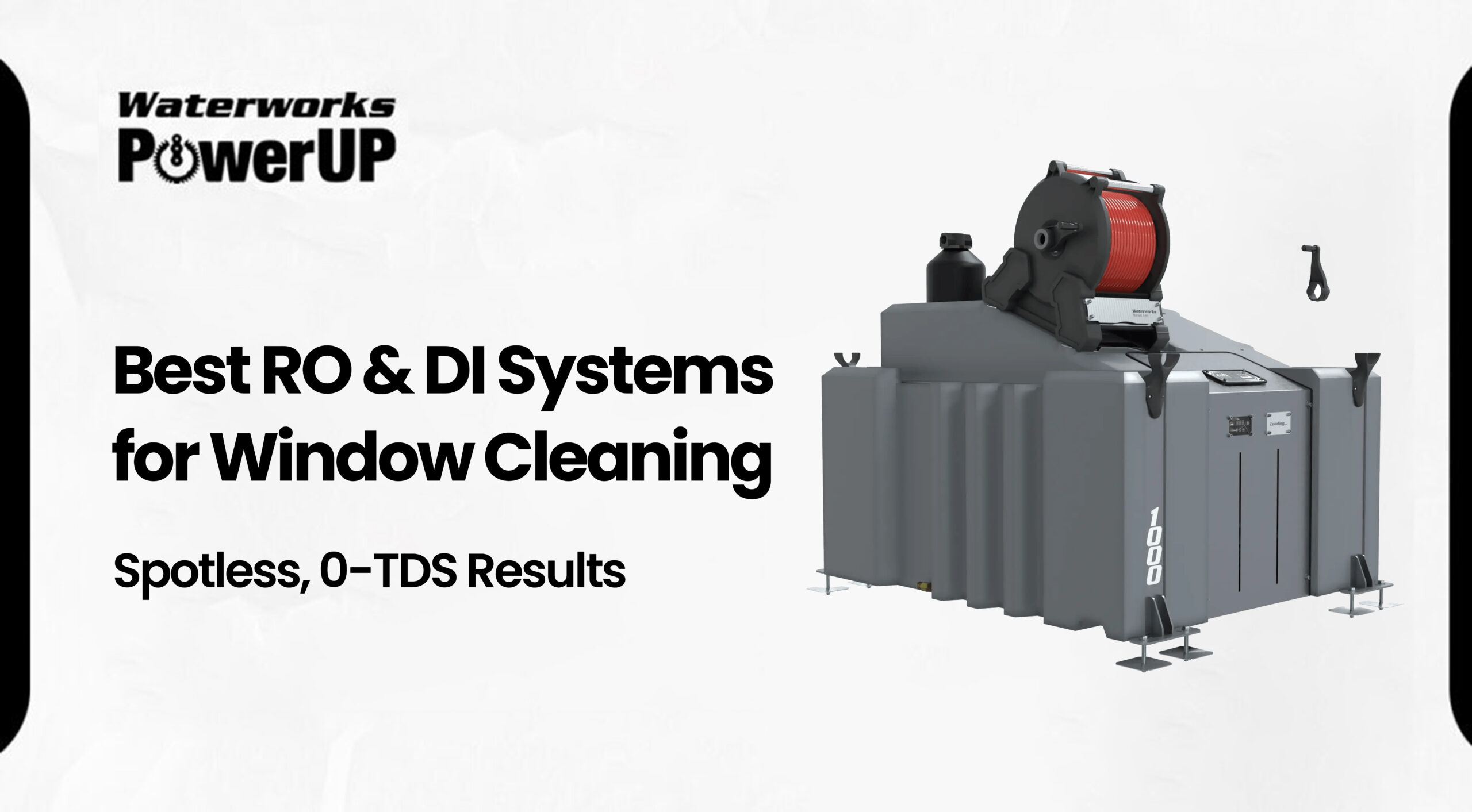 RO & DI Systems for Window Cleaning