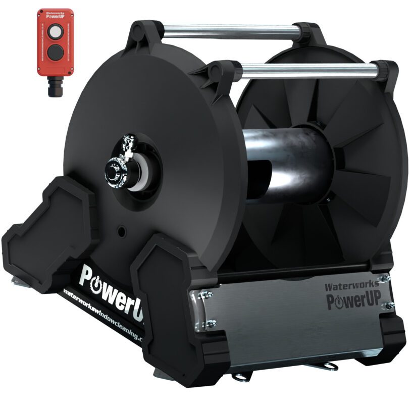 PowerUP XL Electric Hose Reel RHW Retractable Pressure Washer Hose Reel